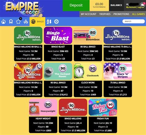 Empire Bingo Casino Apostas
