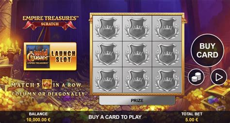 Empire Treasures Scratch Card Betsson