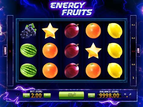 Energy Fruits Slot Gratis