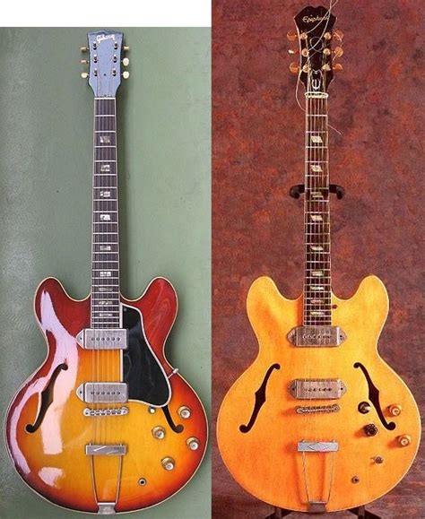 Epiphone Casino Vs Gibson Es 330