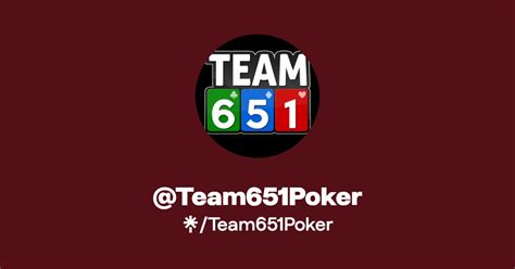 Equipe 651 Poker