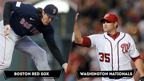 Estadisticas de jugadores de partidos de Boston Red Sox vs Washington Nationals