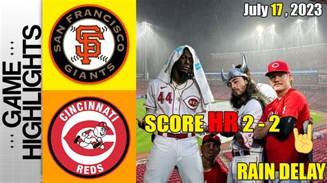 Estadisticas de jugadores de partidos de Cincinnati Reds vs San Francisco Giants