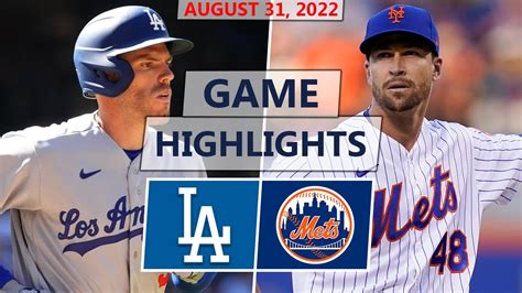 Estadisticas de jugadores de partidos de Los Angeles Dodgers vs New York Mets