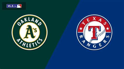 Estadisticas de jugadores de partidos de Texas Rangers vs Oakland Athletics