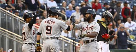 Estadisticas de jugadores de partidos de Washington Nationals vs Detroit Tigers