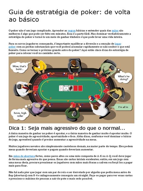 Estrategia De Poker Do Quiz