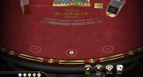 European Blackjack Espresso Pokerstars