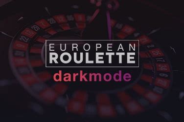 European Roulette Darkmode Betano
