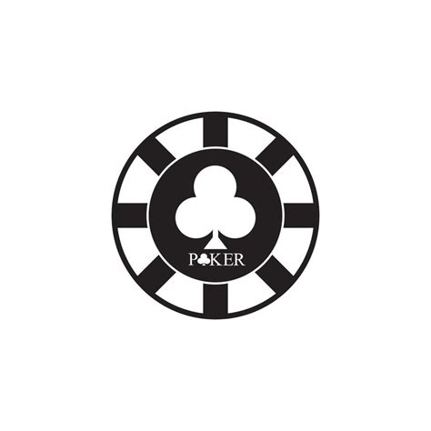 Faculdade Logotipo Fichas De Poker