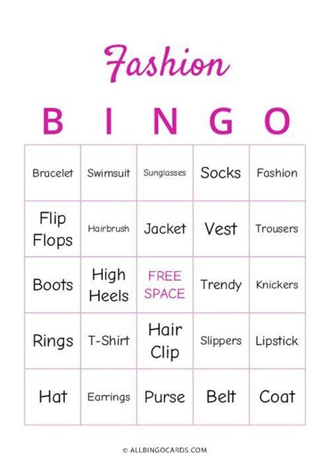 Fashion Bingo Novibet