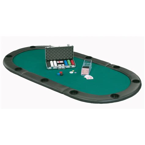 Fat Cat Tri Fold Oval Mesa De Poker De Topo