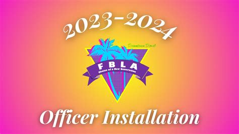 Fbla Slots 2024