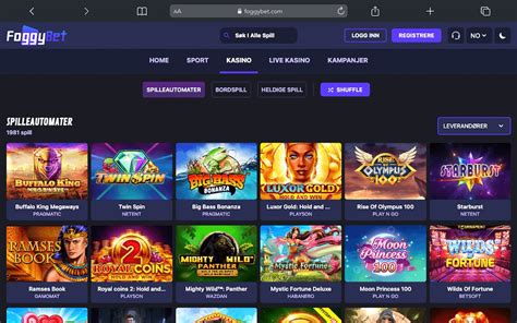 Foggybet Casino Bonus