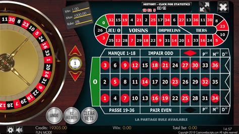 French Roulette 2d Advanced Betfair