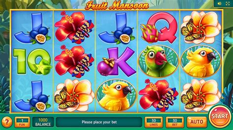 Fruit Monsoon Slot - Play Online