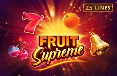 Fruit Supreme 25 Lines Slot Gratis