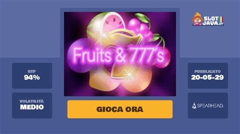 Fruits 777 S Sportingbet