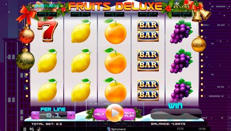 Fruits Deluxe Christmas Edition Netbet