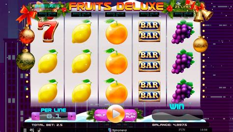 Fruits Deluxe Christmas Edition Sportingbet