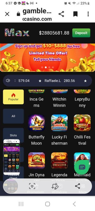 Gamblemax Casino Mobile