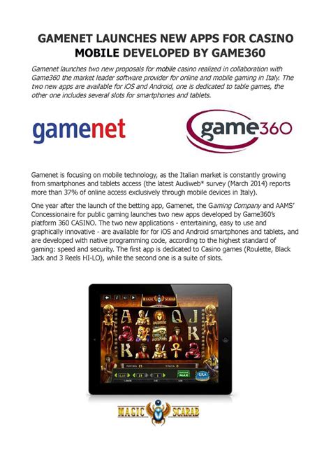 Gamenet Casino Mobile