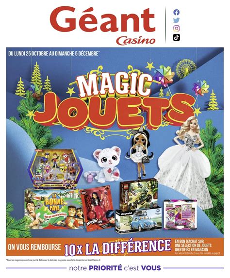 Geant Casino Catalogo Jouet Noel