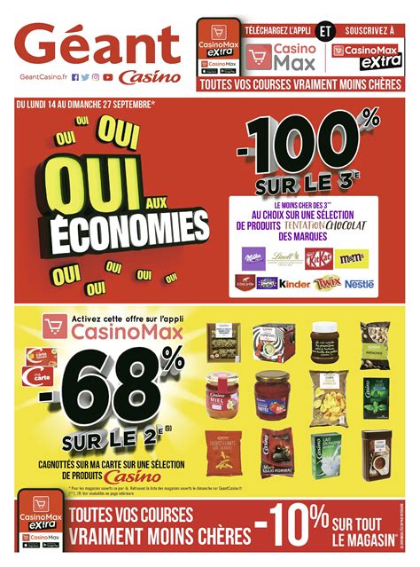 Geant Casino Catalogue Des Sorrisos