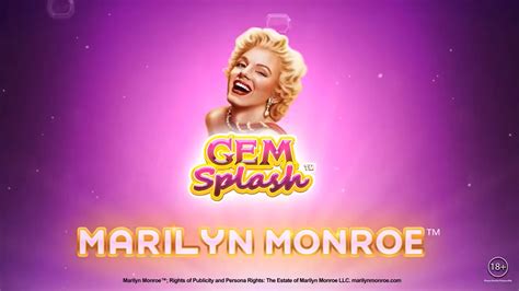 Gem Splash Marilyn Monroe Pokerstars