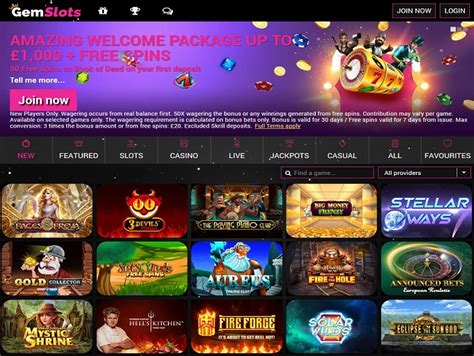 Gemslots Casino Mobile