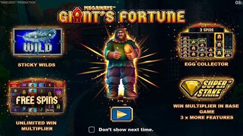 Giants Fortune Megaways Bodog