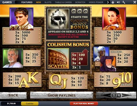 Gladiator Jackpot Review 2024