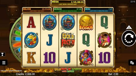 Gold Factory Jackpots Mega Moolah Slot Gratis