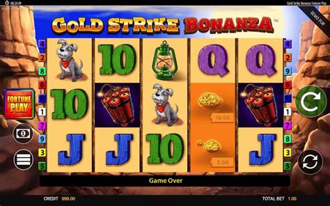 Gold Strike Bonanza Slot Gratis