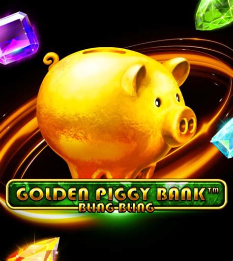 Golden Piggy Bank Bling Bling Blaze