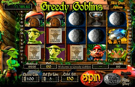 Greedy Goblins Maquina De Fenda De Revisao