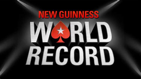Guinness World Records Pokerstars