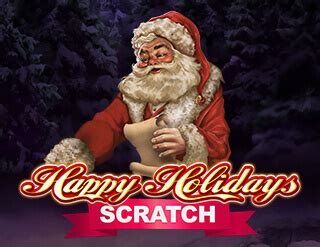Happy Holidays Scratch Bwin