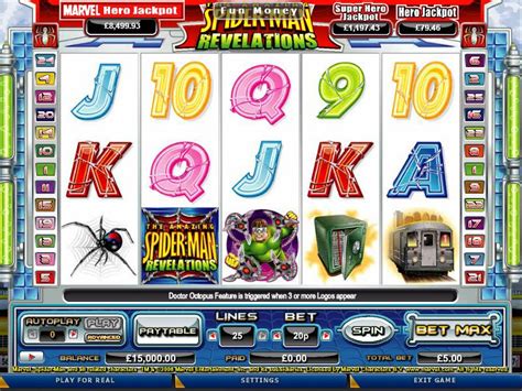 Homem Aranha Slots Gratis