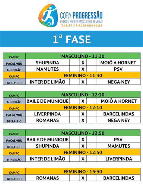 Horario De Jogo