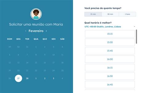 Horario Disponivel Para Reuniao