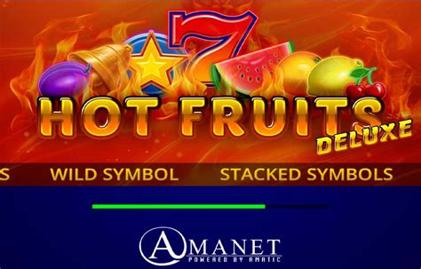 Hot Fruits Deluxe Slot - Play Online