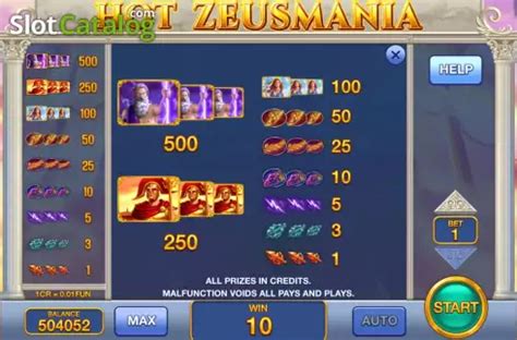 Hot Zeusmania Pull Tabs Bet365