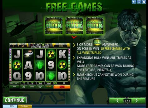 Incrivel Hulk Slot De Revisao