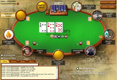 Jeu De Poker En Ligne