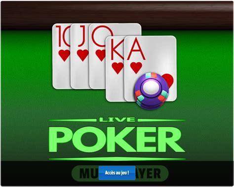 Jeux De Poker En Ligne Gratuit Sans Telechargement Et Sans Argent