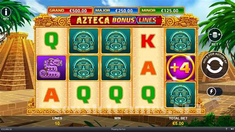 Jogar Azteca Bonus Lines Com Dinheiro Real