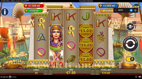 Jogar Cleopatra Mega Cash Collect Com Dinheiro Real