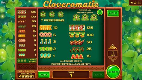 Jogar Cloveromatic 3x3 Com Dinheiro Real