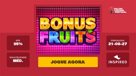 Jogar Fruit Machine Mega Bonus No Modo Demo